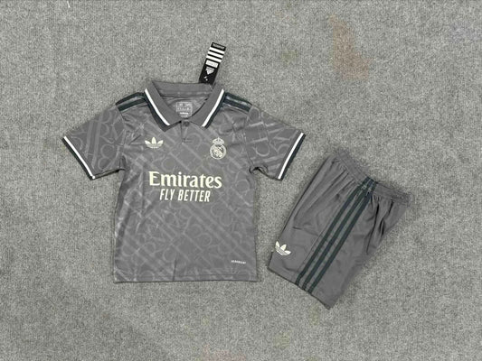 24-25 Real Madrid Third Kids Kit
