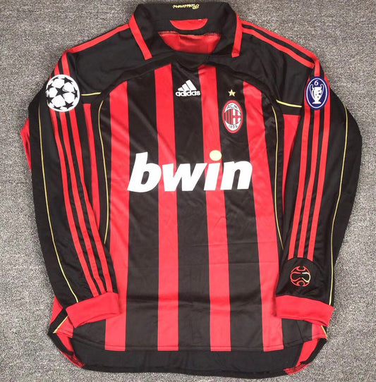AC Milan 06/07 Home Long Sleeve Ronaldo 99
