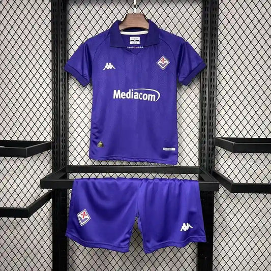 24-25 Fiorentina Home Kids Kit