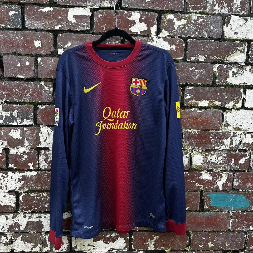 Barcelona 12/13 Home Long Sleeve Messi 10