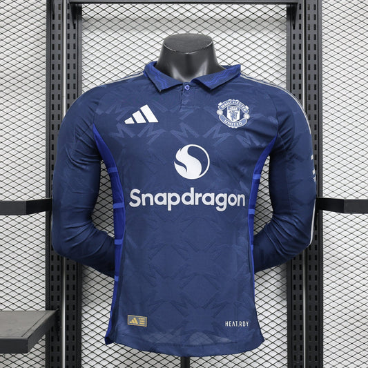 24-25 Manchester United Away Long Sleeve Player Version