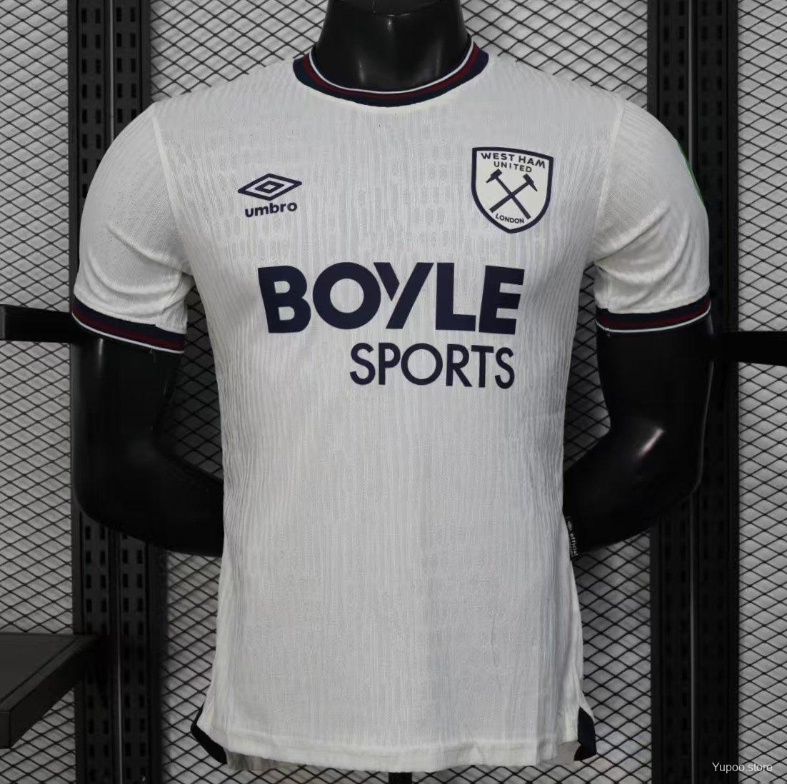 25-26 West Ham United Away Player Version